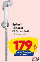 LATTE SPİRALLİ TAHARET EL DUŞU SETİ fiyat ve kampanya bilgisi